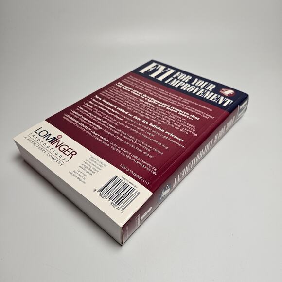 FYI - For Your Improvement 4th Edition - Picture 2 of 3